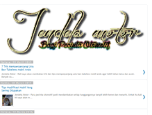 Tablet Screenshot of jendelamotor.blogspot.com