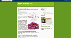 Desktop Screenshot of momsinsecondlife.blogspot.com