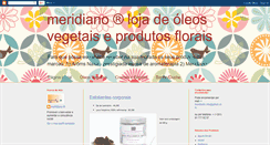 Desktop Screenshot of meridiano-oleos.blogspot.com