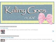 Tablet Screenshot of kaliny-goes.blogspot.com