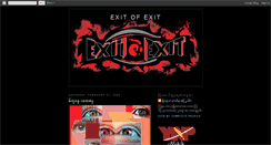 Desktop Screenshot of exitofexit.blogspot.com