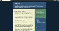 Desktop Screenshot of khaielaash.blogspot.com