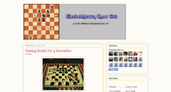 Desktop Screenshot of etownchess.blogspot.com