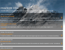 Tablet Screenshot of entrenadordevida.blogspot.com