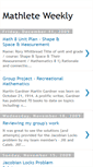 Mobile Screenshot of mathleteweekly.blogspot.com