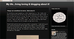 Desktop Screenshot of livinglovingandbloggingmylife.blogspot.com