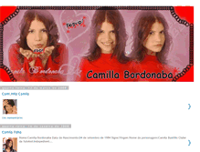 Tablet Screenshot of camilabordonabalinda.blogspot.com