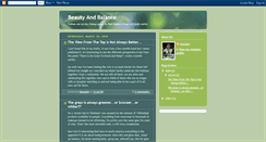 Desktop Screenshot of beautyandbalance.blogspot.com