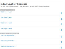 Tablet Screenshot of indian-laughter-challenge.blogspot.com