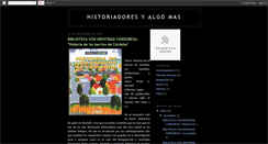 Desktop Screenshot of historiadoresyalgomas.blogspot.com