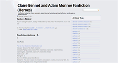 Desktop Screenshot of claireadamfanfiction.blogspot.com