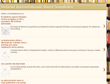 Tablet Screenshot of noticiasmicroeconomiamnomdedeu.blogspot.com