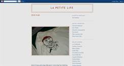Desktop Screenshot of lapetitelife.blogspot.com