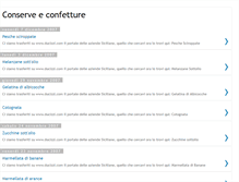 Tablet Screenshot of conserveeconfetture.blogspot.com