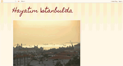 Desktop Screenshot of hayatimistanbulda.blogspot.com