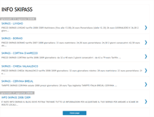 Tablet Screenshot of infoskipass.blogspot.com