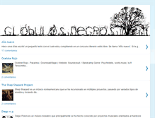 Tablet Screenshot of globulosnegros.blogspot.com