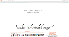 Desktop Screenshot of johana-nadia.blogspot.com