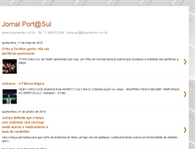 Tablet Screenshot of jornalportasul.blogspot.com