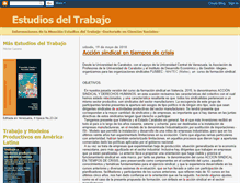 Tablet Screenshot of estudiosdeltrabajo.blogspot.com