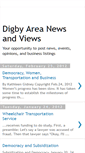 Mobile Screenshot of digbyareanewsandviews.blogspot.com