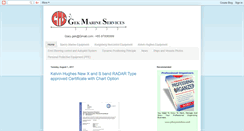 Desktop Screenshot of marineelectronic.blogspot.com