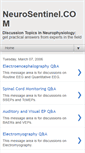 Mobile Screenshot of neurosentinel.blogspot.com