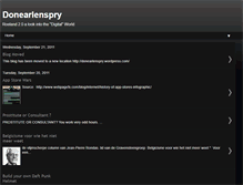Tablet Screenshot of donearlenspry.blogspot.com
