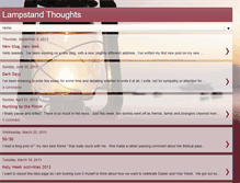 Tablet Screenshot of lampstandthoughts.blogspot.com