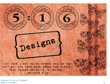 Tablet Screenshot of 516designs.blogspot.com
