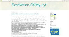 Desktop Screenshot of excavation-of-my-lyf.blogspot.com