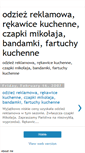 Mobile Screenshot of fartuchy-kuchenne.blogspot.com