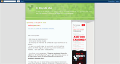 Desktop Screenshot of elblogdeche.blogspot.com