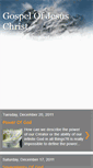 Mobile Screenshot of gospelofjesuschrist.blogspot.com