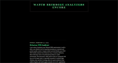 Desktop Screenshot of brimrose-analyzers.blogspot.com