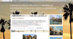 Desktop Screenshot of construcciondepalapas.blogspot.com