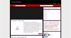 Desktop Screenshot of escuteaquiblog.blogspot.com