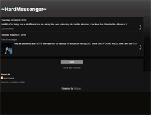 Tablet Screenshot of hardmessage.blogspot.com
