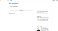 Desktop Screenshot of brokerbeat.blogspot.com