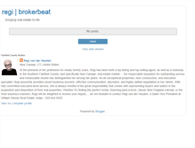 Tablet Screenshot of brokerbeat.blogspot.com
