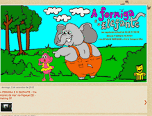 Tablet Screenshot of aformigaeoelefante.blogspot.com