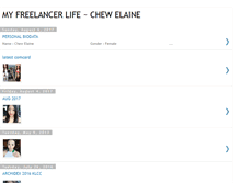 Tablet Screenshot of elaine1211.blogspot.com