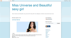 Desktop Screenshot of miss-universe-file.blogspot.com