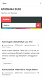 Mobile Screenshot of apihyayan.blogspot.com