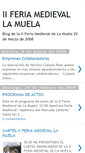 Mobile Screenshot of feriamedievallamuela.blogspot.com