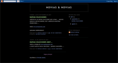 Desktop Screenshot of noviasnovias.blogspot.com