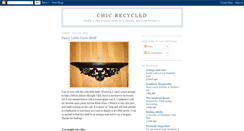 Desktop Screenshot of chicrecycled.blogspot.com