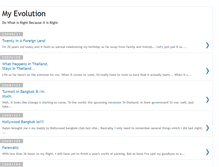 Tablet Screenshot of evolutionoftoot.blogspot.com