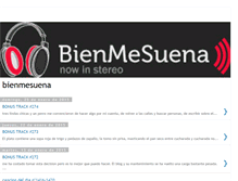 Tablet Screenshot of bienmesuena.blogspot.com