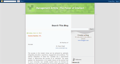 Desktop Screenshot of managementarticle.blogspot.com